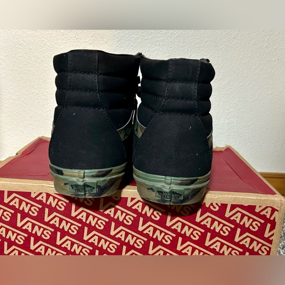 Vans Sk8 high - Camo/black size 12 - Picture 4 of 9